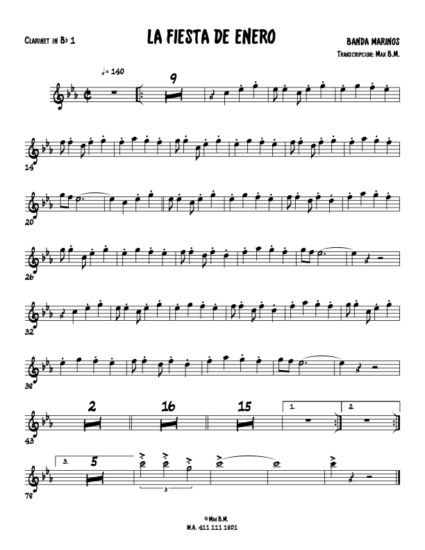 La imagen puede contener una previsualizacion de una partitura